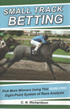 small track betting pick more winners using this sure fire book cover
