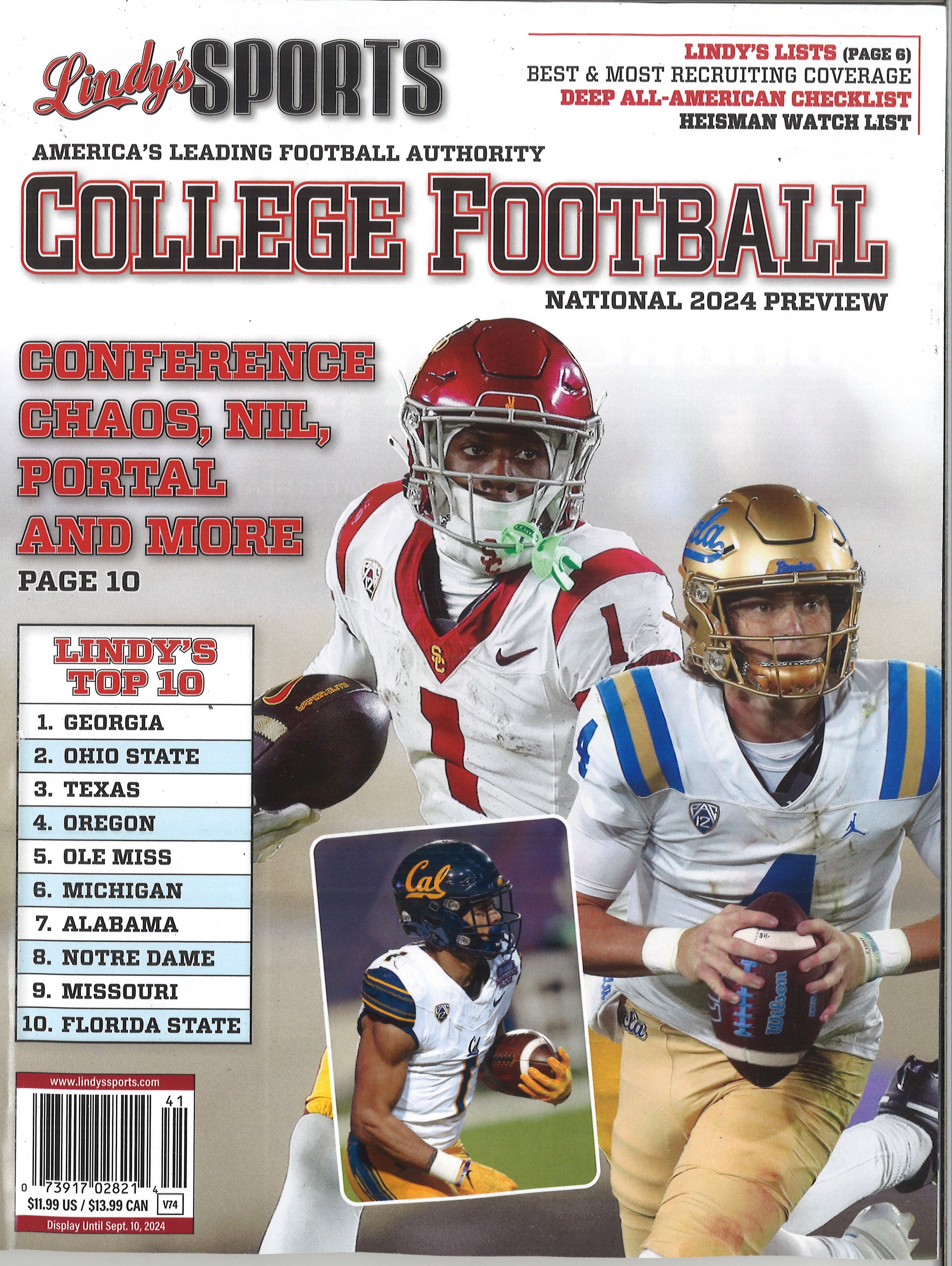 Lindy's College Football 2015 Preview Sports Betting Books