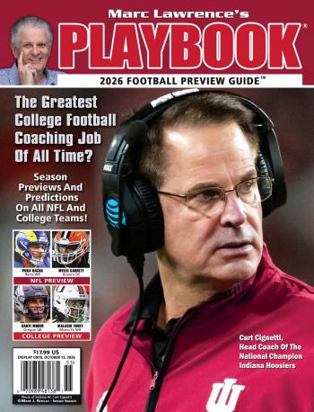 ****PREORDER - MARC LAWRENCE'S 2026 PLAYBOOK FOOTBALL PREVIEW